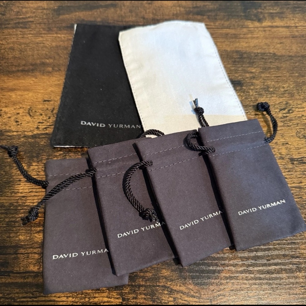 David Yurman Pouches and Polishing Cloths